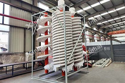 spiral chute